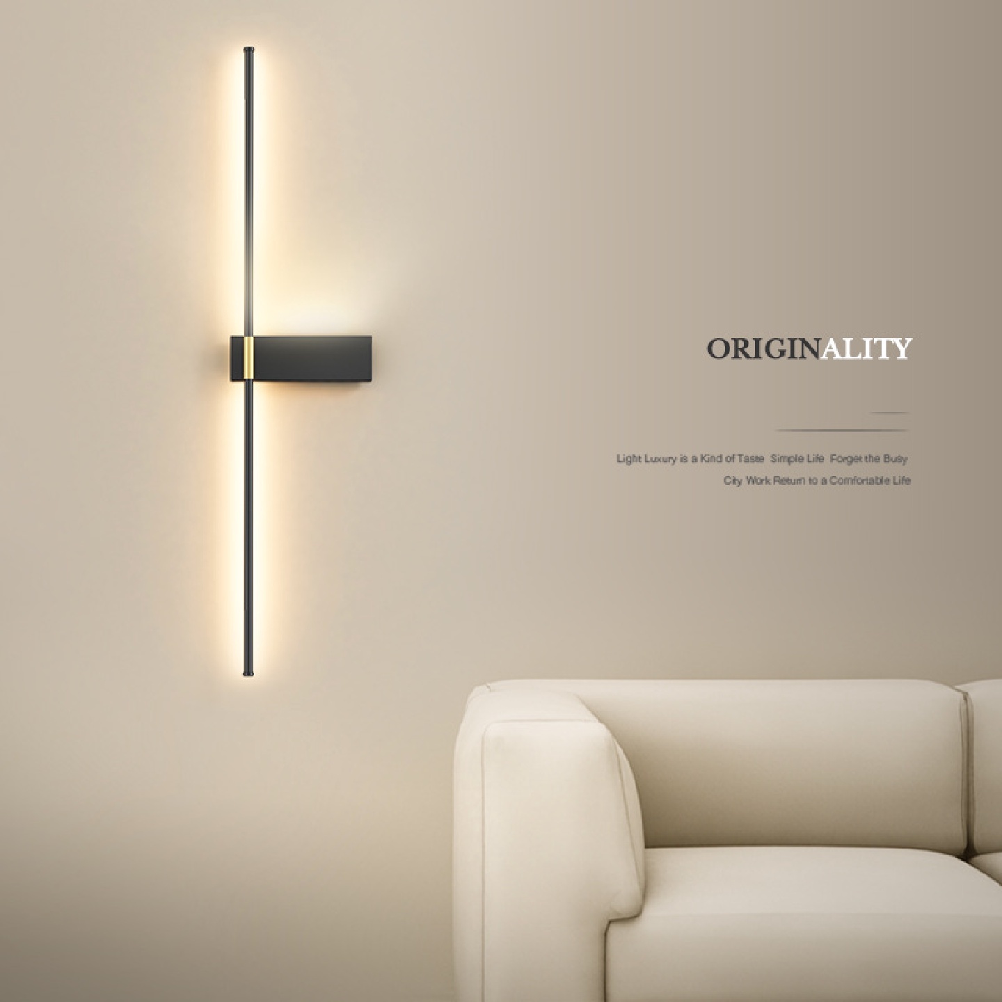 新款长条壁灯led卧室床头灯简约现代2022北欧楼梯间灯具