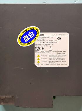 询价-台达750W伺服驱动器ASDA30721L无法