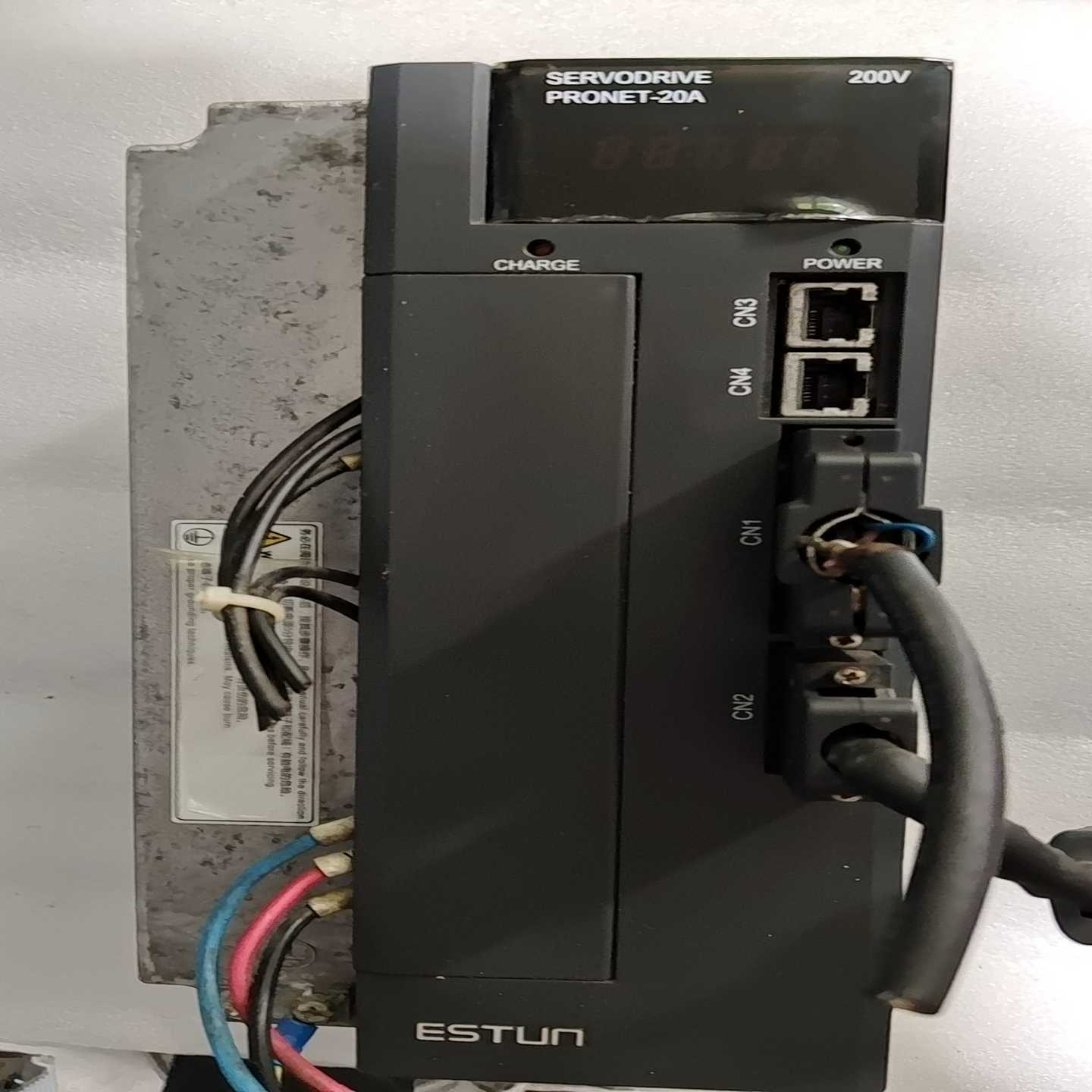 埃斯顿ESTUN伺服驱动器PRONET-20AMA，2KW（零零电子）