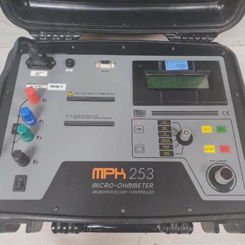MEGABRAS MPK253 10 A DIGITAL MICROOHMMETER DIGITAL MICROPROC