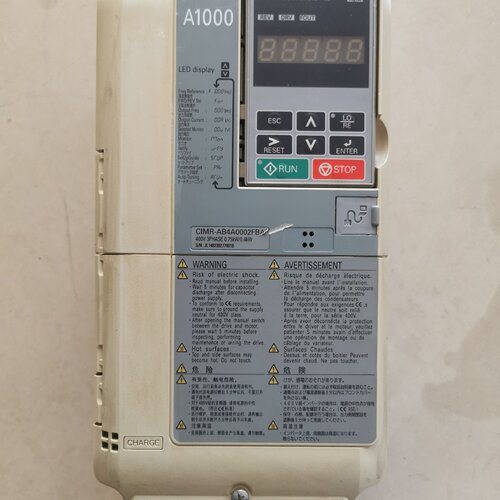 【询价】安川变频器 CIMR-AB4A0002FBA， 实物图拍照，适用