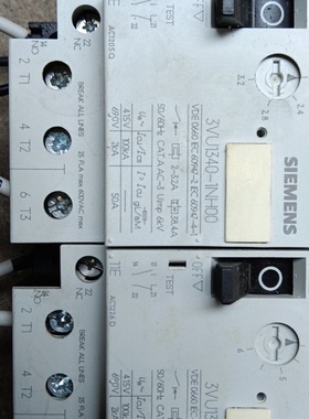 【询价】断路器马达保护器3VU1340-1NH00 3VU13