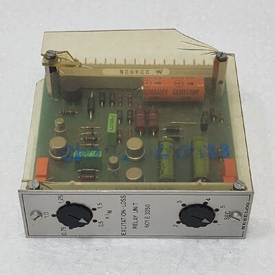 NESELCO 601 E 3350  601E3350 EXCITATION LOSS RELAY UNIT AS P