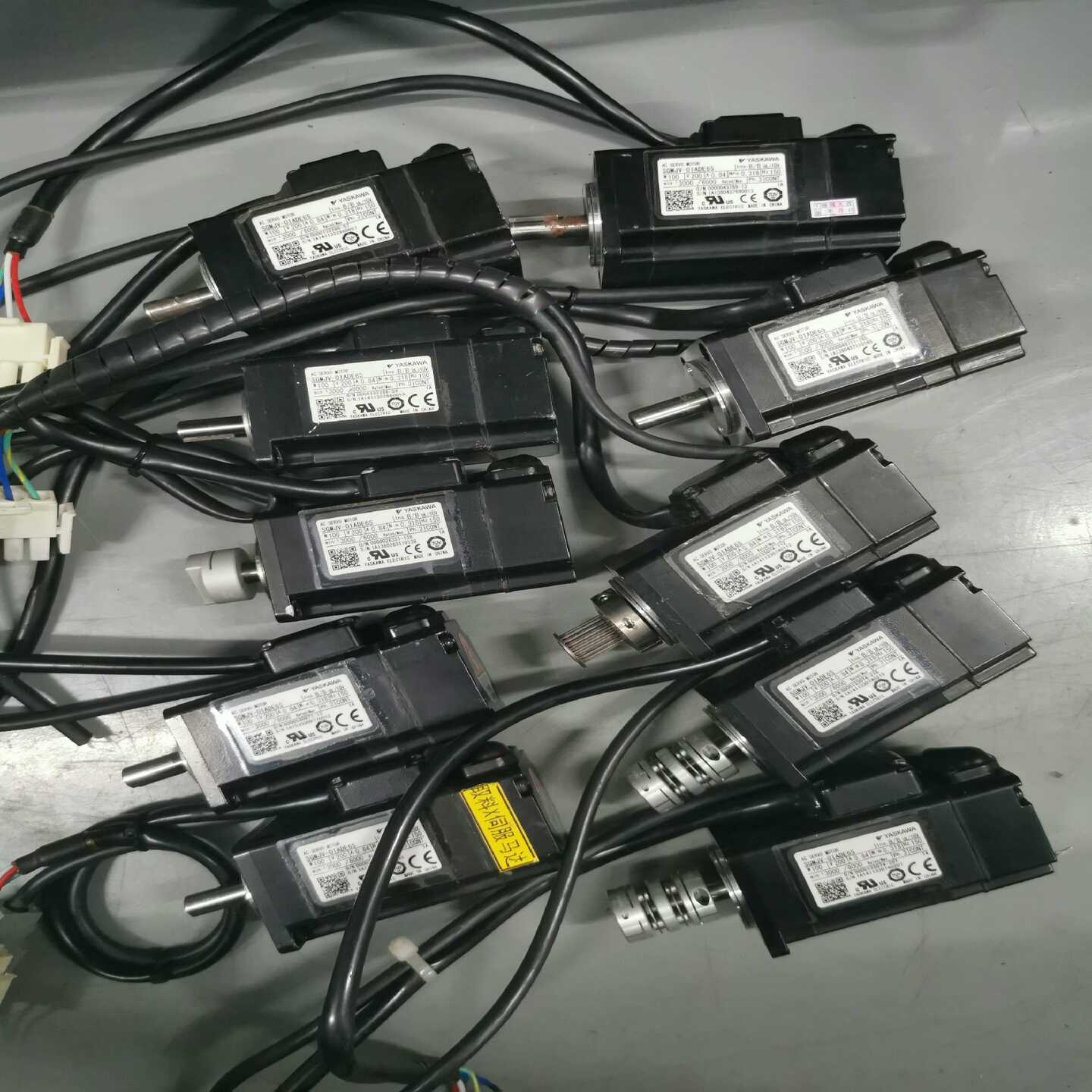 安川SGMJV-01ADE6S，二手拆机，功能包好，发货前试--议价商品