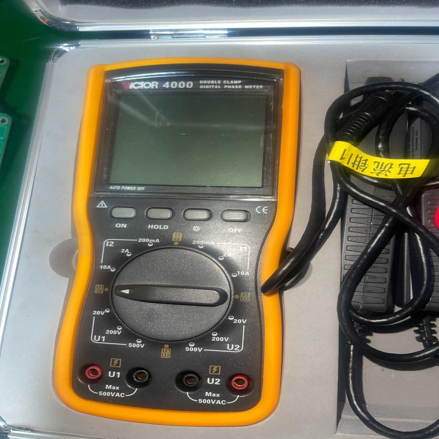 VICTOR胜利VC4000双钳数字相位伏安表高精度三相相序-议价