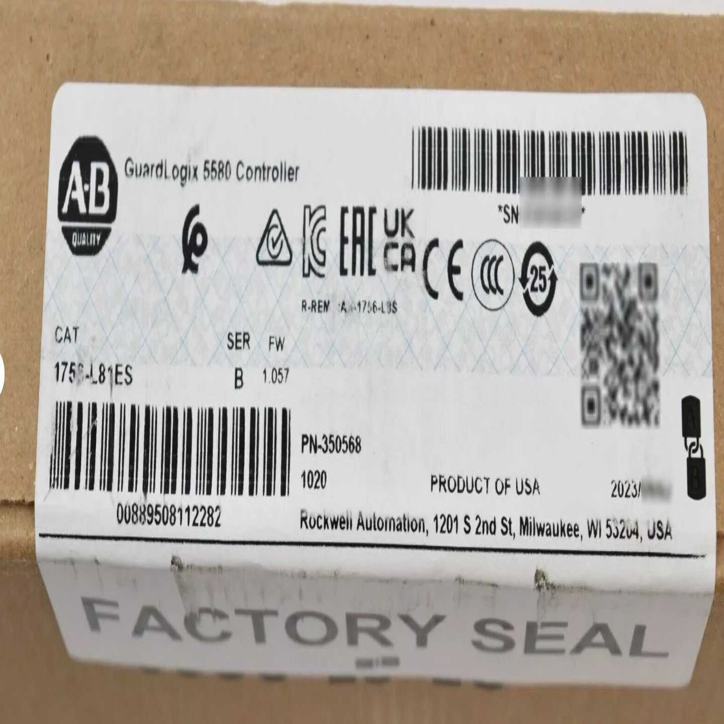 AllenBradley1756-L81ES模块，议价【博航商行】