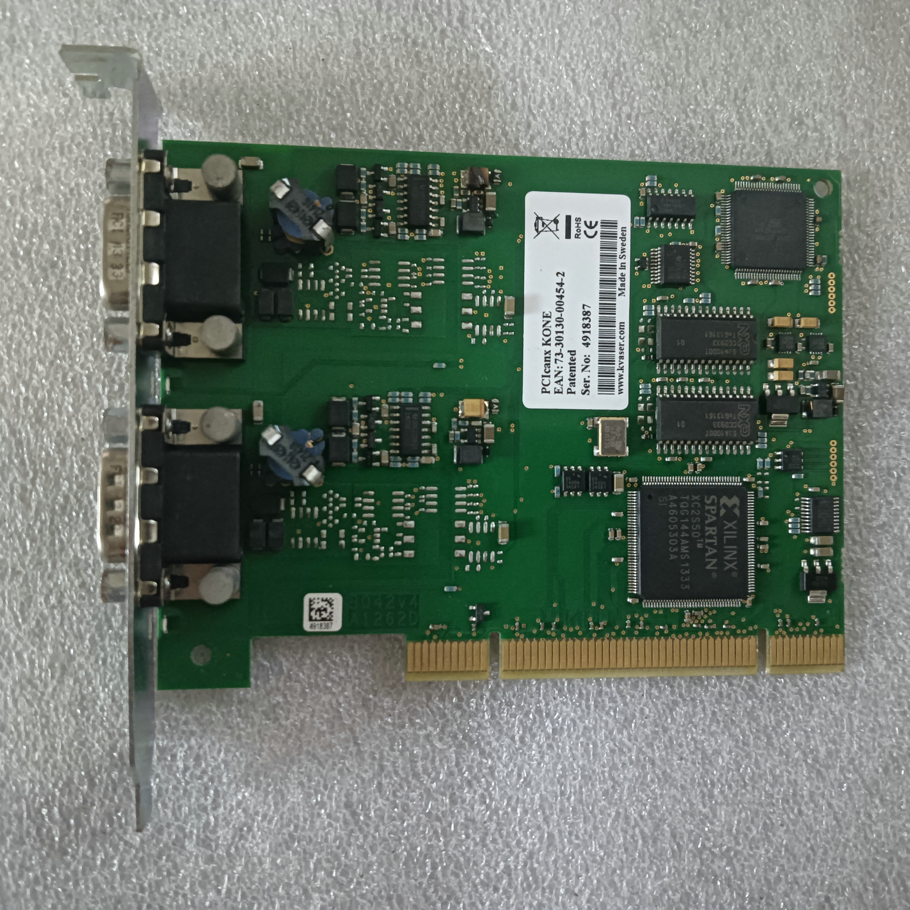 拆机 KVASER PCIcanx KONE 73-30130-00454-2 设备采集卡询价