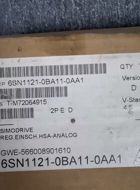 询价6SN1121-0BA11-0AA1，，功能议价