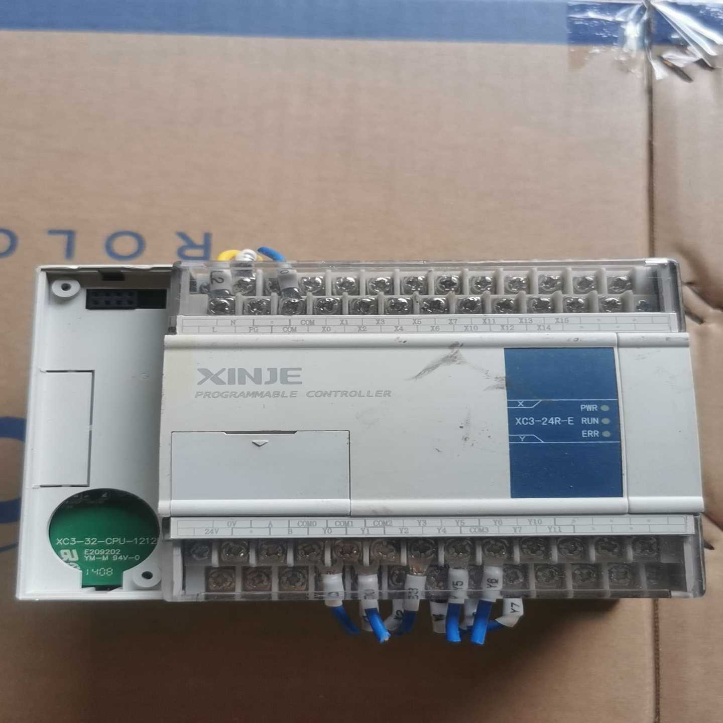 信捷PLCXC3-24R-E功能正常少盖还有图4那里脚【卡奥电子】