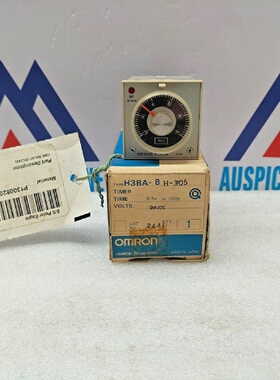 Omron H3BA8H305 Minuteur 010 HRS 24 Vdc