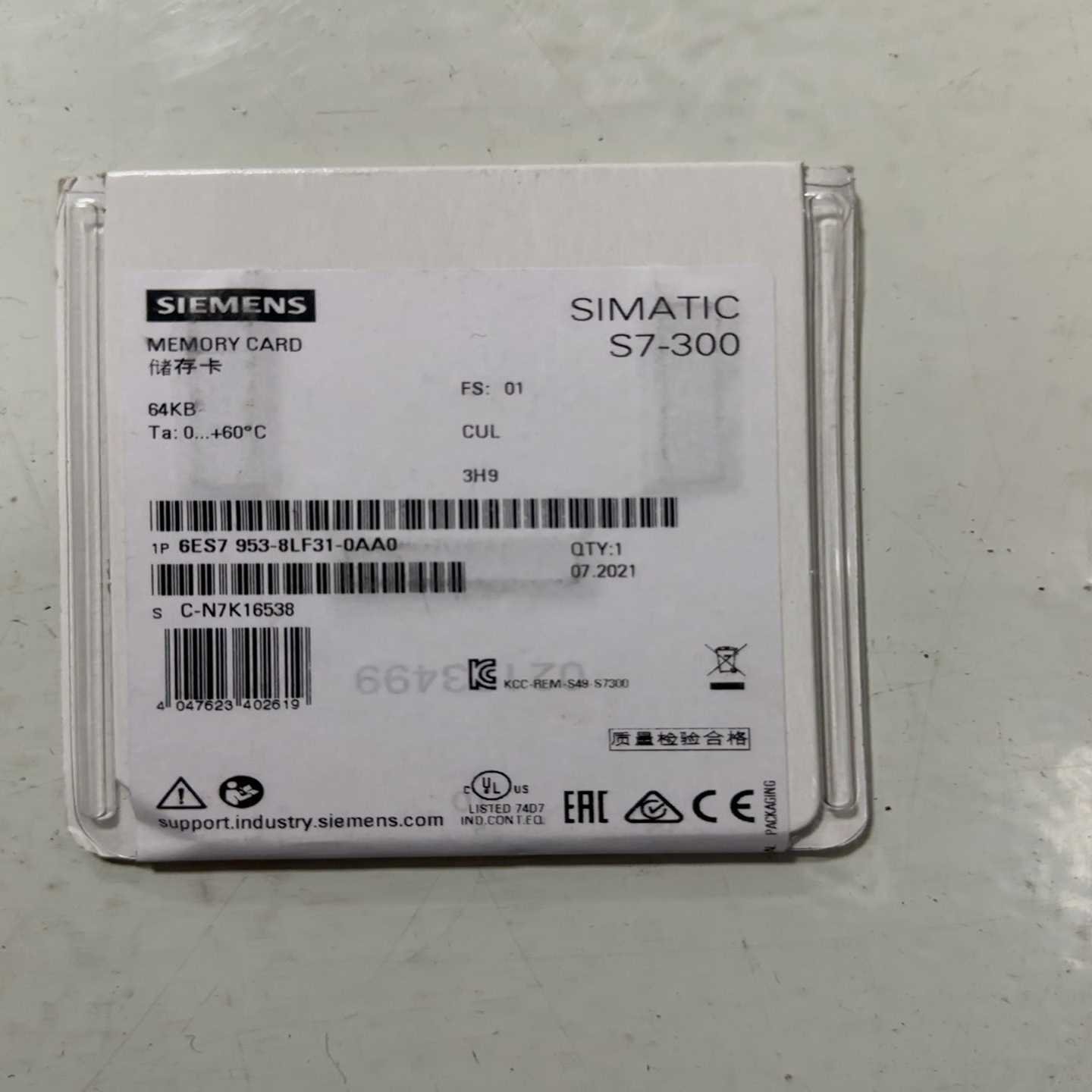 6ES7  953-8LF31-0AA0内存卡【卡奥电子】