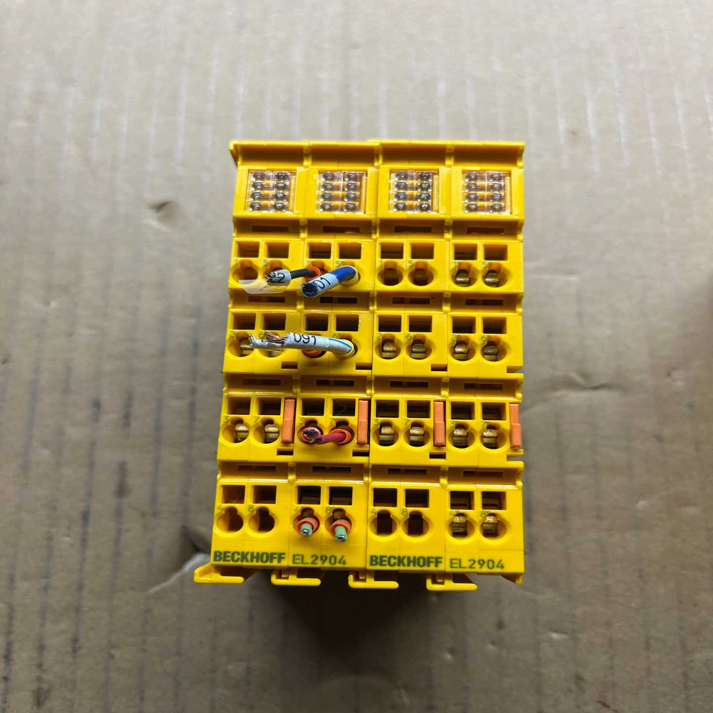 倍福模块EL2904，正常使用，包好，要的联系我，现货--议价商品