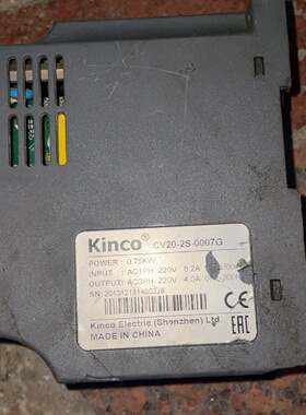 询价-CV202S0007G 0.75kw220v