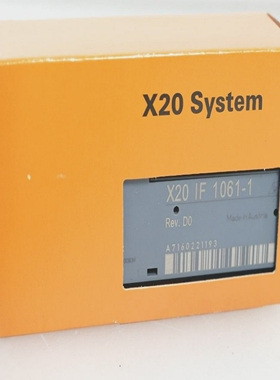 B&RSchnittstellenmoduleX20IF1061-1Rev.D0X20IF1061