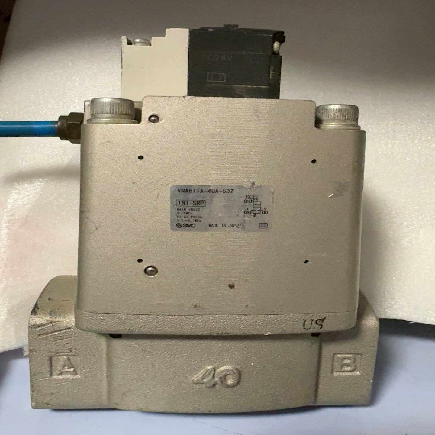 拆机SMC电磁阀VNA611A-40A-5DZ想要的和我--议价商品