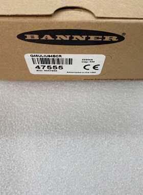 邦纳47555传感器，型号Q45ULIU64BCR，实物图拍