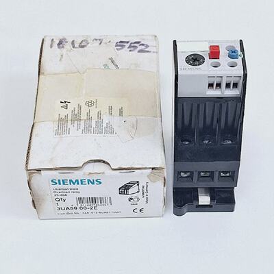 Siemens 3UA59 002E Overload Relay 2540A