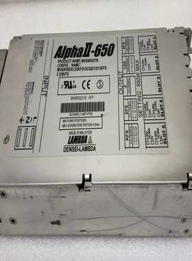 议价MV6500221BAlphaII-650Lambda工