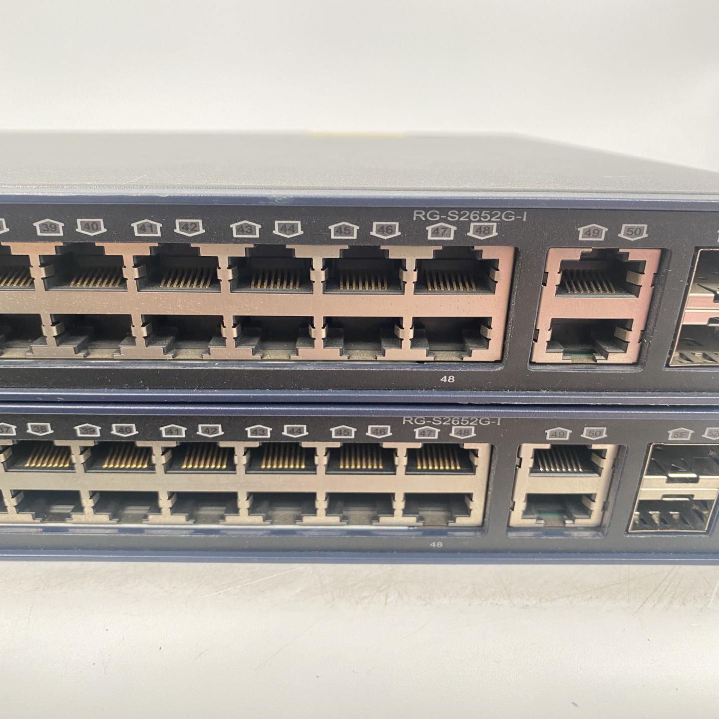 询价~RG-S2652G-I,48个10/100M自适应电口,2个