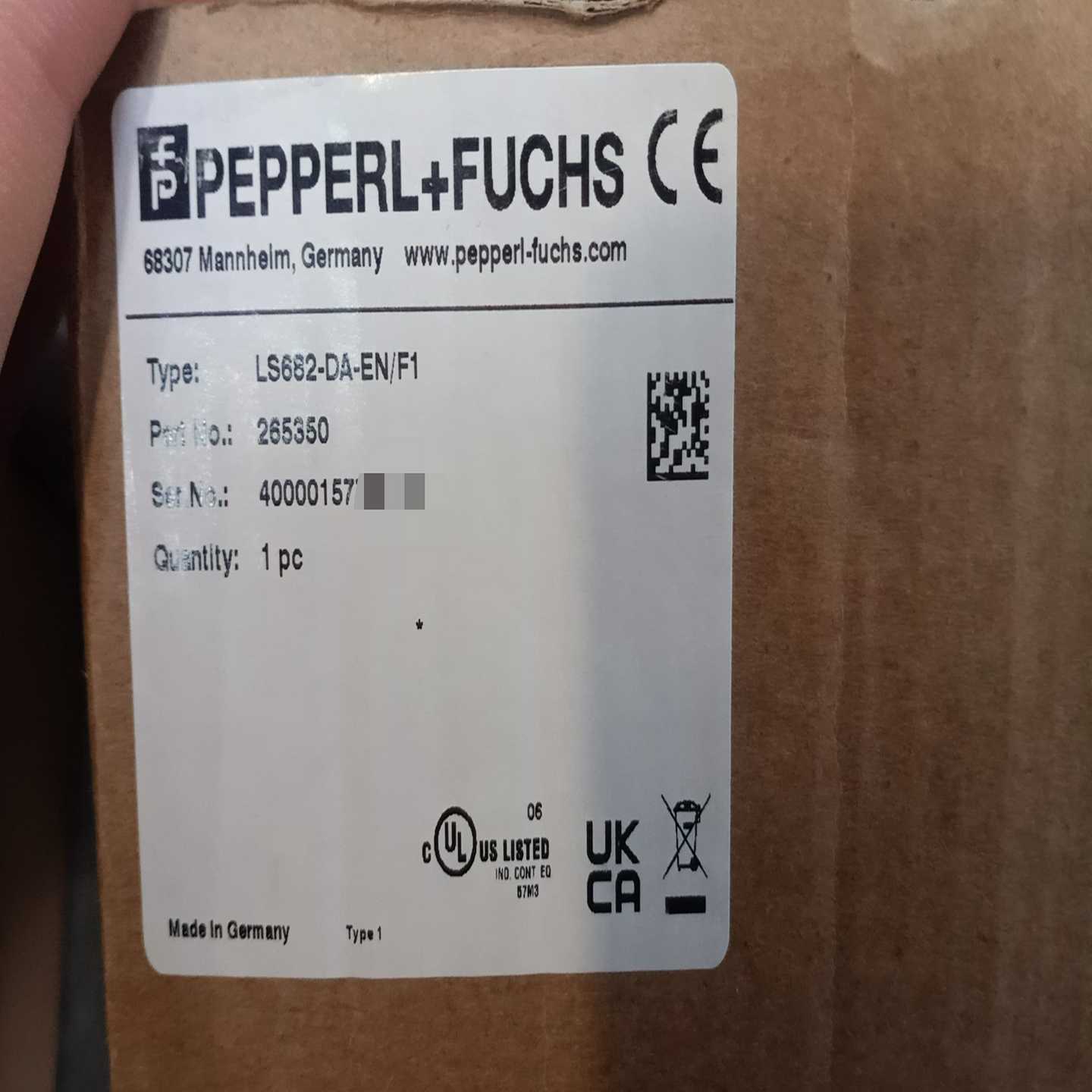 倍加福LS682-DA-EN/F1倍加福光通信耦合器全询价