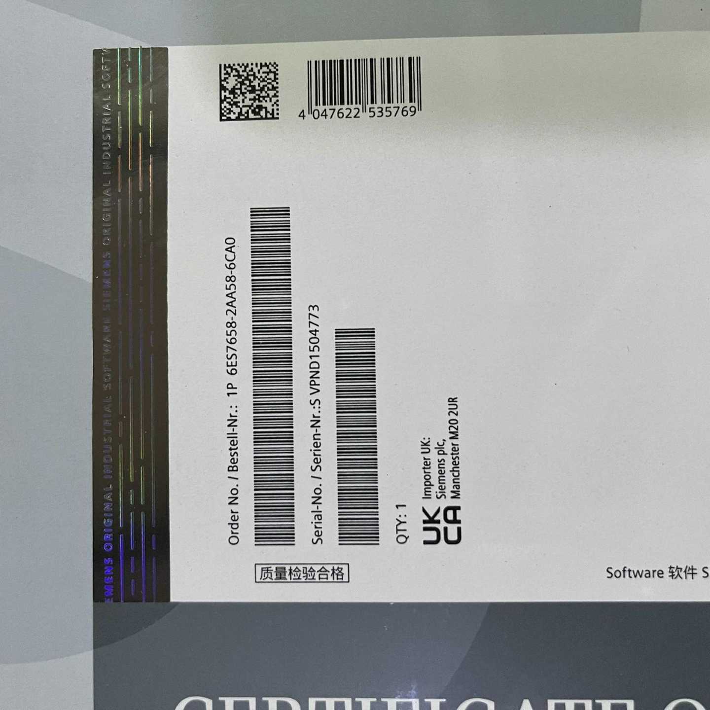6ES7650-8PA00-1AA0ET200PASMART电源模块6ES765C08PA001AA