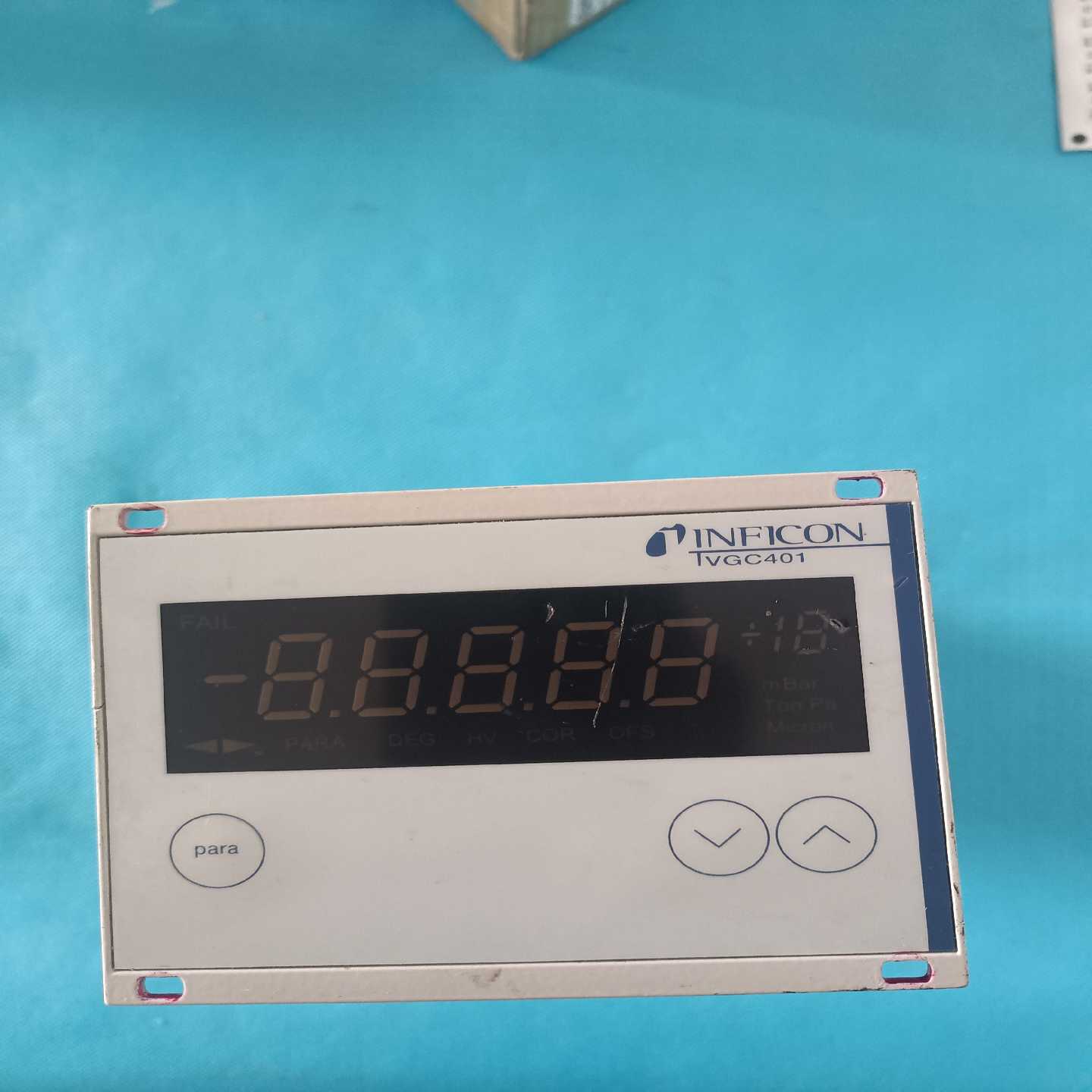 (工仔机械）英福康VGC401真空显示器,398-010功能，，通电