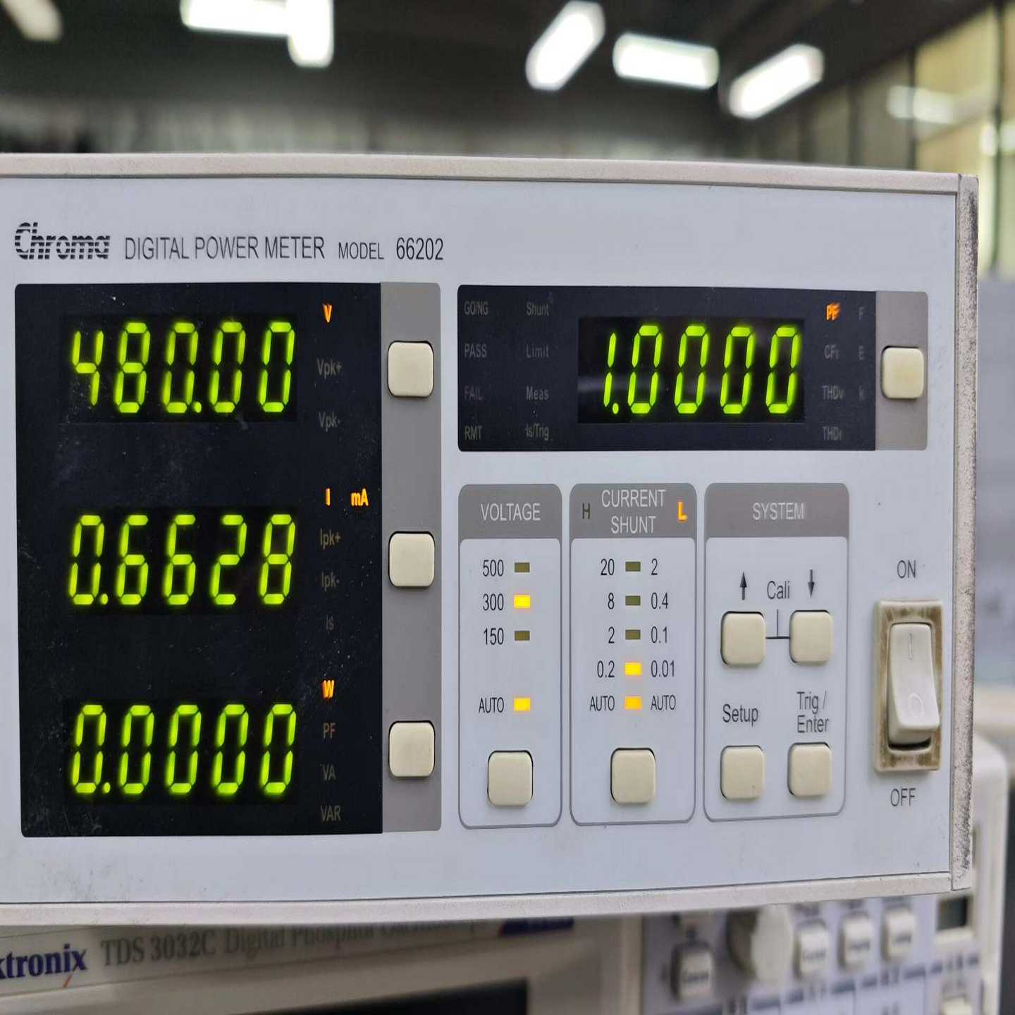 Chroma66202数字功率计,实物拍摄,不包邮,标价--议价商品