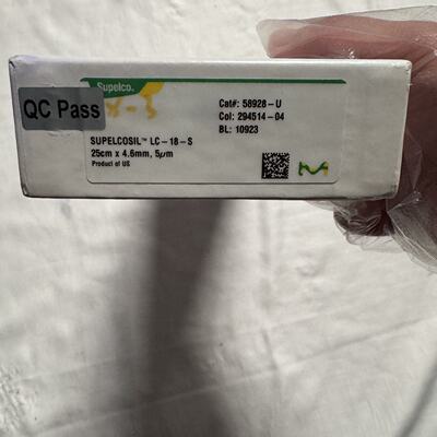 议价默克Supelco HPLC色谱柱SIL LC-18-S 58928-U,10cmx4.6mm 5m