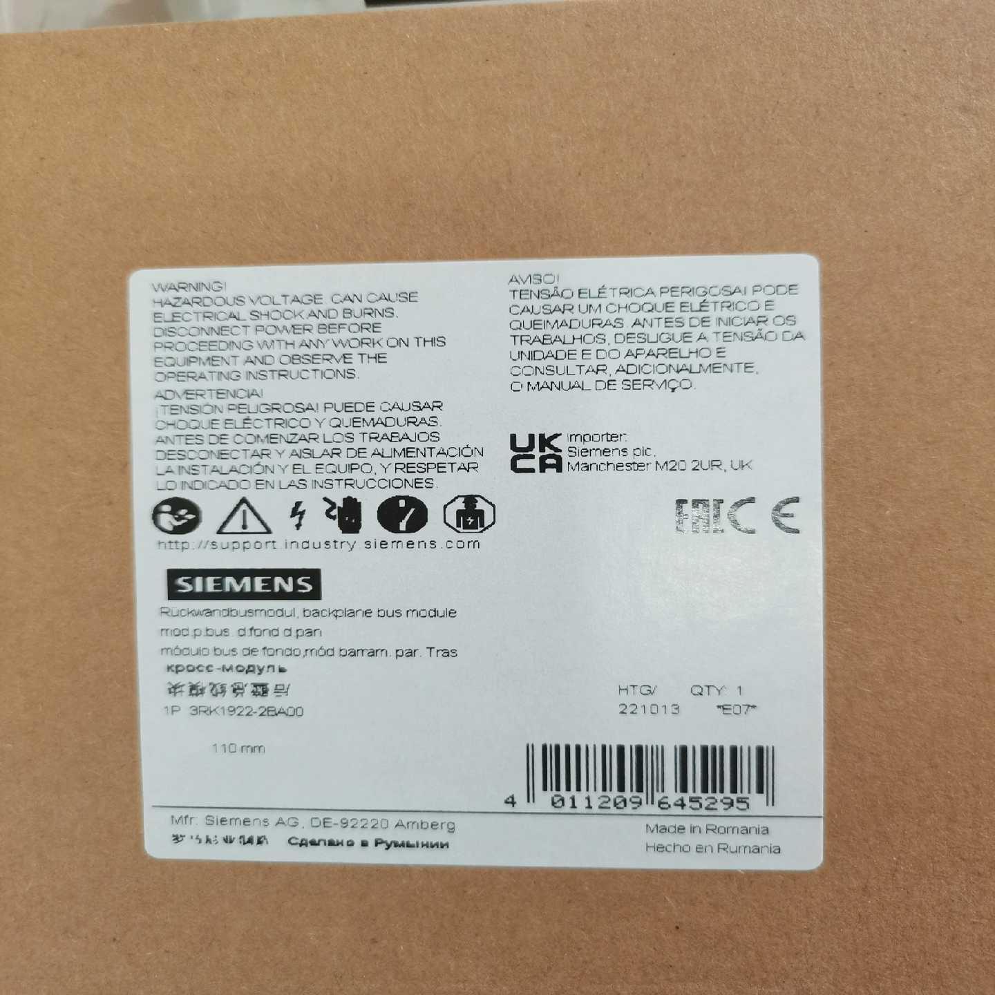 3RK1911-2BE10，450【博航商行】