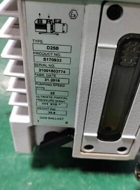 询价-莱宝D25B德国已做好专业测试个保养成