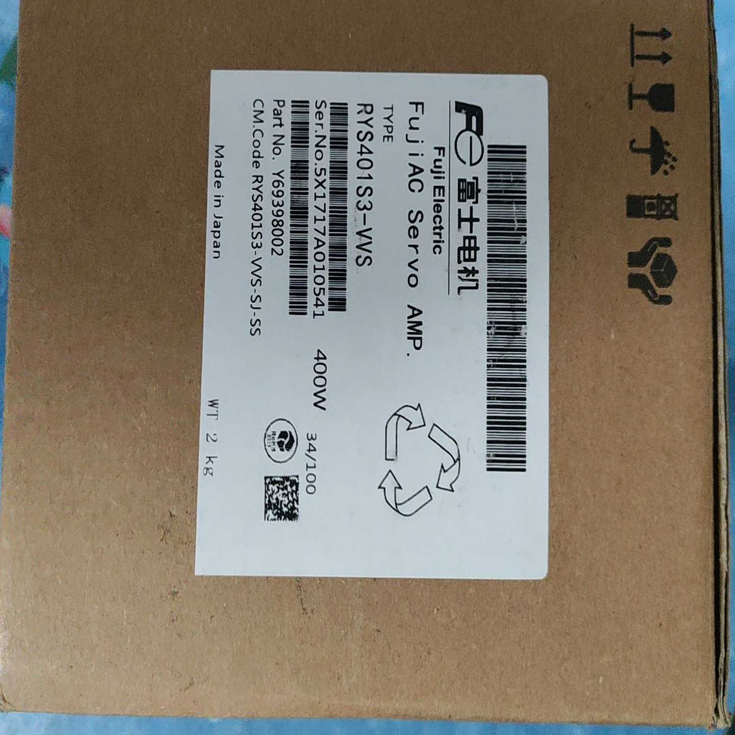 全新富士伺服驱动器RYS401S3-VVS-议价