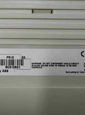 ABBPLC模块BC810K01原装现货议价3BSE03议价