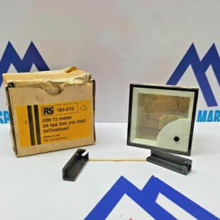 RS 183212 DIN72 Meter Analoge Schalttafelanzeige