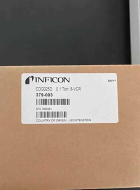 议价lnficon英福康CDG250G压力感测器0.1T0rr 8-VCR 379-003