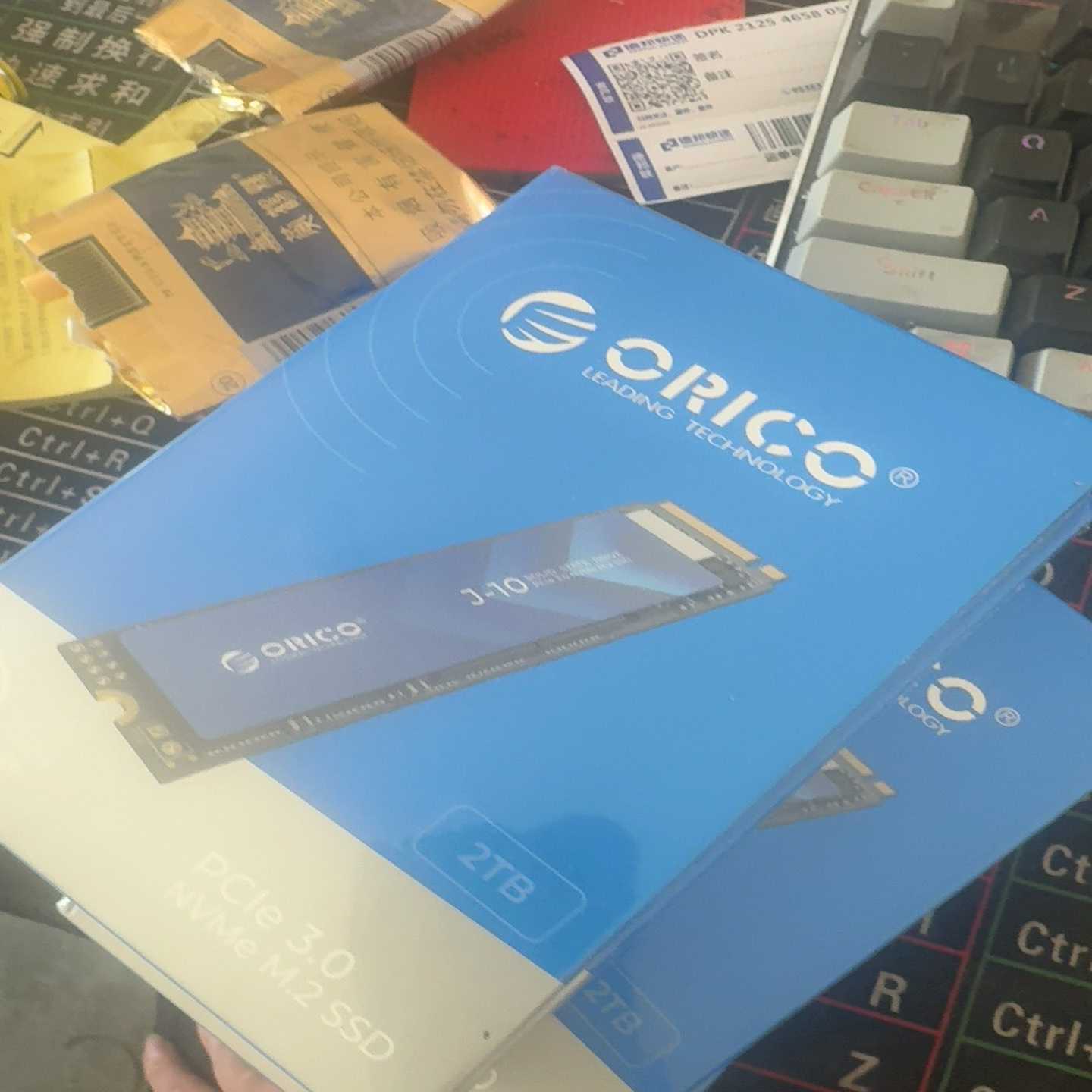 5片全新未拆封，ORICO奥睿科M2固态硬盘SSDm.2--议价商品