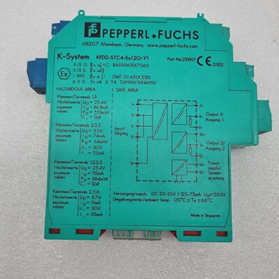 Pepperl  fuchs KFD2 STC4 EX1.2O Y1 Transmisor Potencia Sumin
