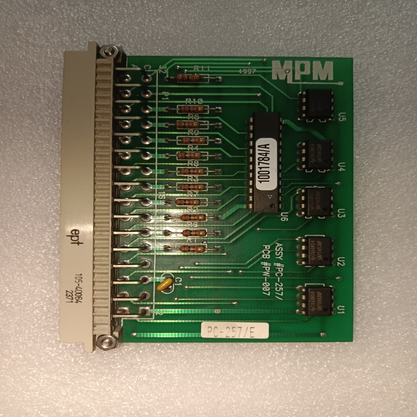 【请询价】MPM PCB ASSY PC-257PCB PW-007