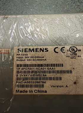 6FC5611-0CA01-0AA1IO板，成色如询价