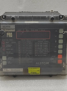 ALSTOM MOTPRO MCHNM PROTECTION RELAY MCHNM01H1AB0500A 130169