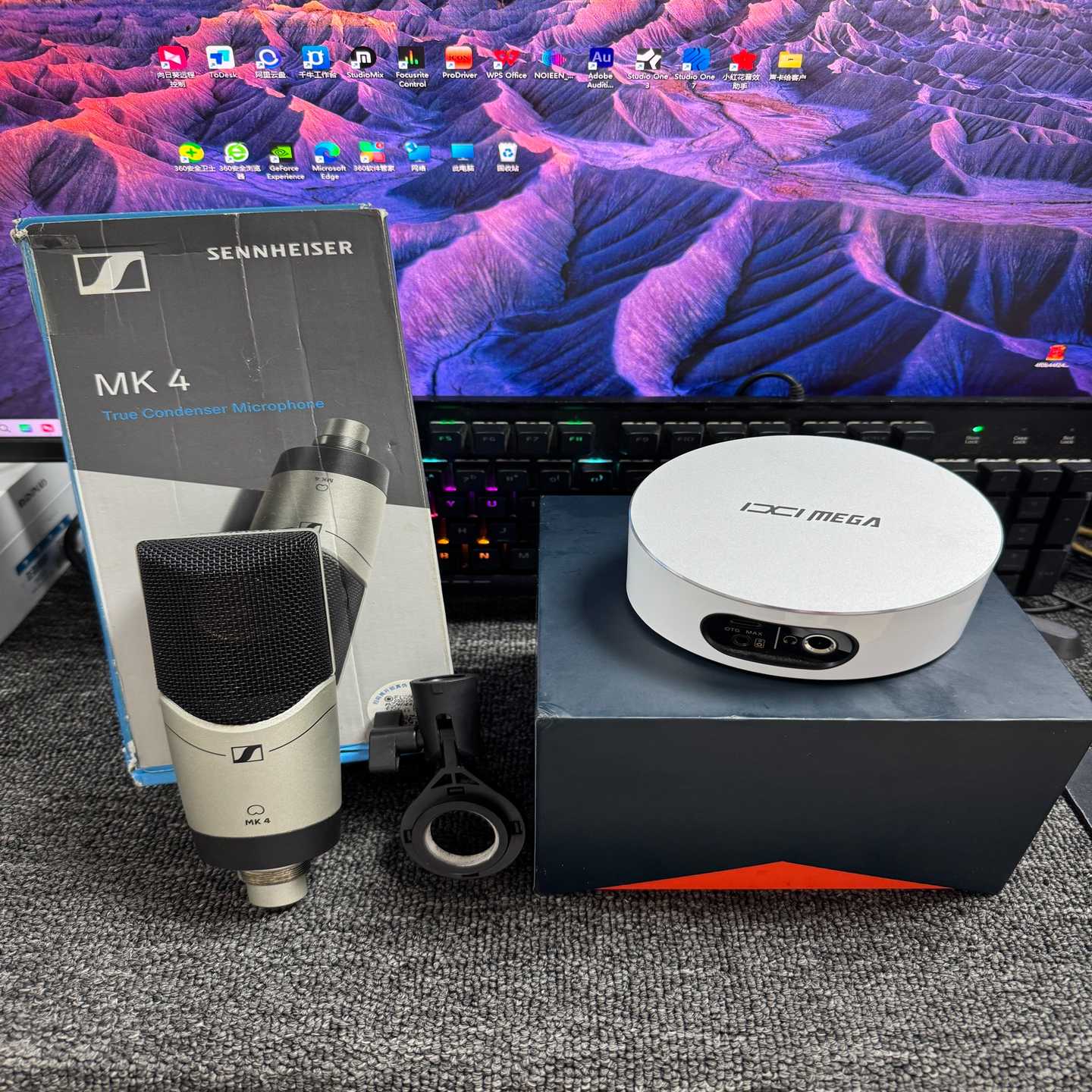 闲置出,ixiM2plusmax最新款二代声卡森海塞尔m--议价商品