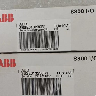 议价ABB TU810V1 3BSE013230R1  S800 I/O模块底座3BSE013230R1