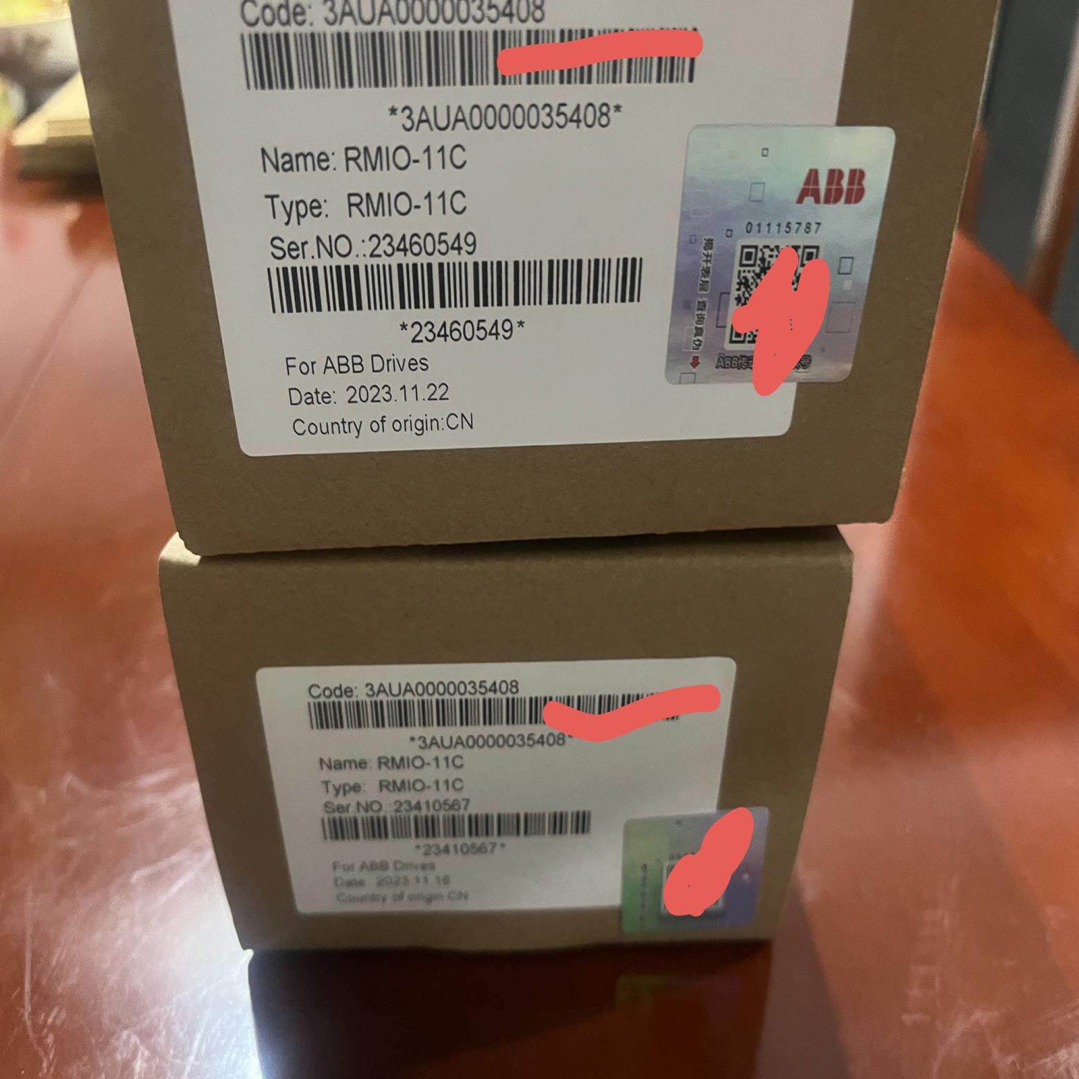 配件RMIO-11C 全新正品 ABB800变频器主板 IO板议价