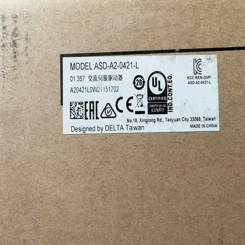 全新台达ASD-A2-0421-L伺服驱动器，ECMA-C1--议价商品