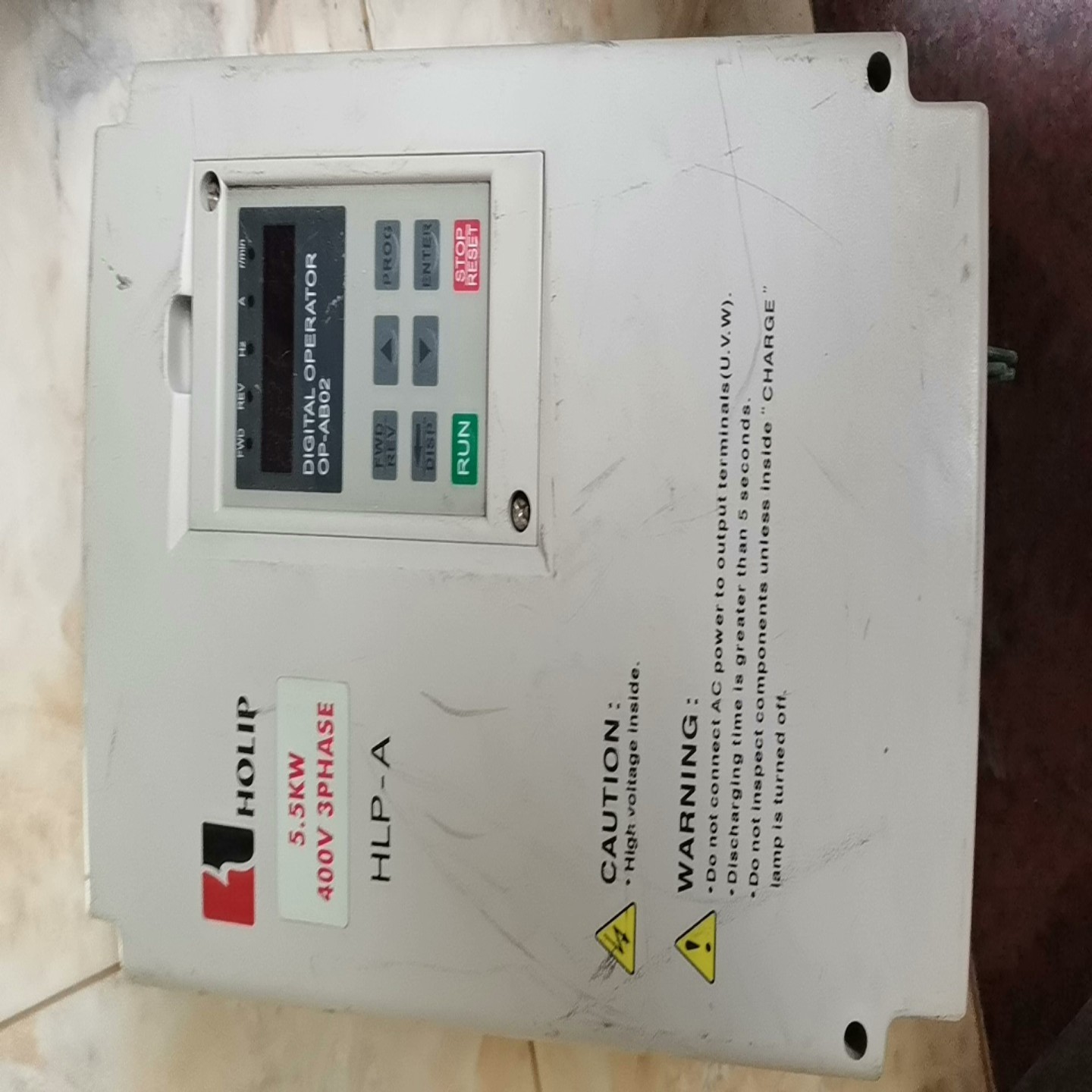 【请询价】海利浦变频器HLPA 05D543B一台55千瓦实物拍摄