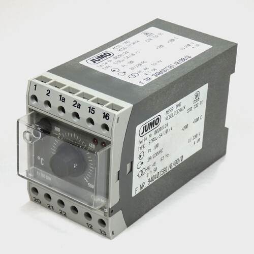 Jumo STBOw5410.rt 00201124 Pt100 200...500C Temperatur Steue