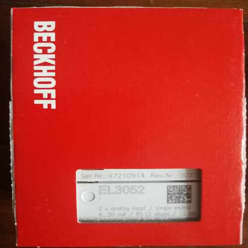 询价倍福EL3052，单个价格，直拍