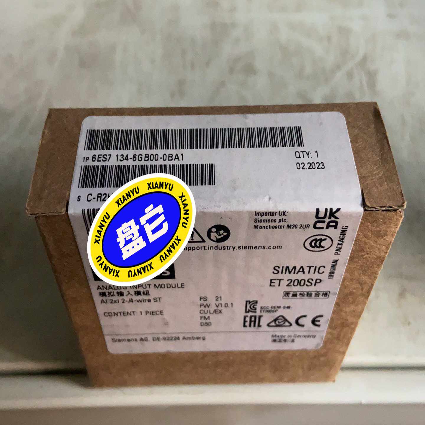 6ES7134-6GB00-0BA1/电子模块2AI/询价