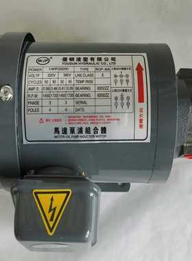 （议价）WJP油泵电机马达1/4HP200WROP-MA液压泵