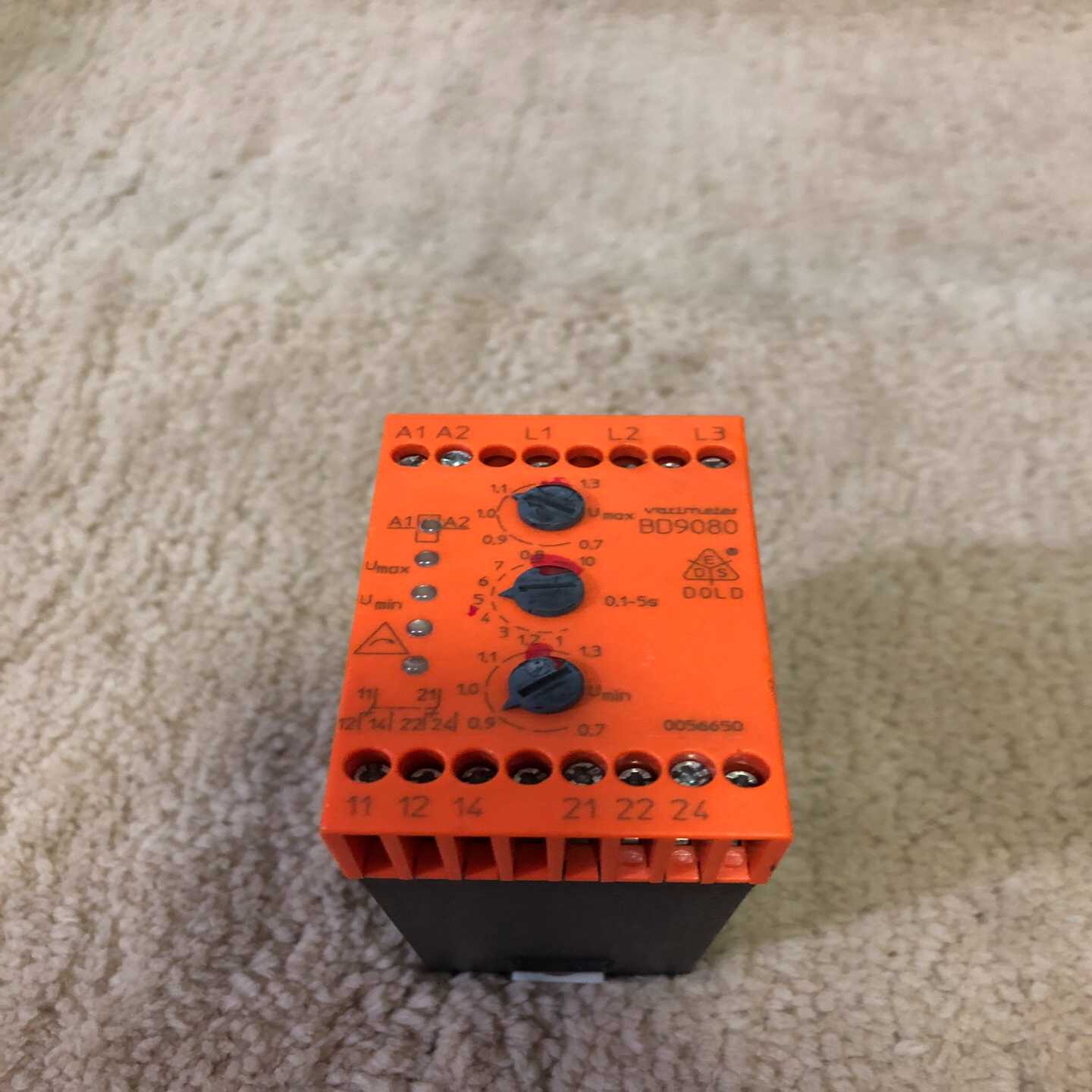 (工仔机械）多德DOLD安全继电器 BD9080.12/61 货号005