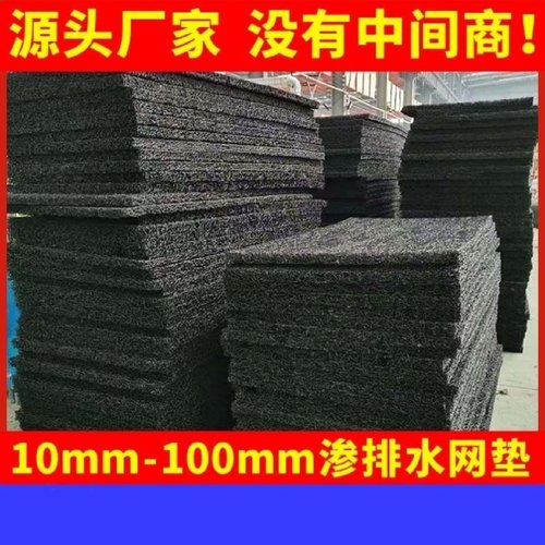 土工席垫河道固土路基渗水PP立体排水凉垫厂家土工席垫现货供应